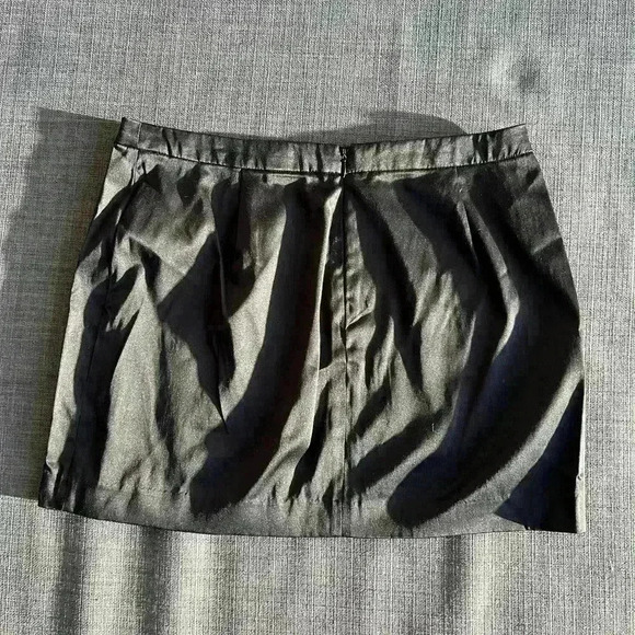 Vintage Forever 21 Women’s Black Straight Grunge Punk Goth Mini Skirt Small - Picture 4 of 13
